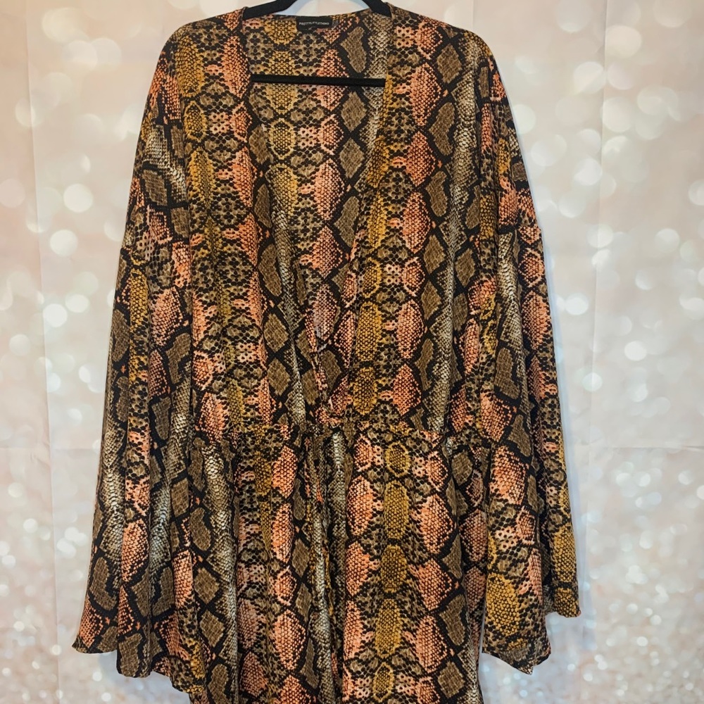 Snakeskin Romper
